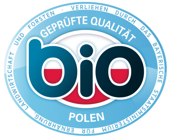 Geprüfte Bio-Qualität – Polen (verliehen durch das Bayerische Staatsministerium für Ernährung, Landwirtschaft und Forsten)