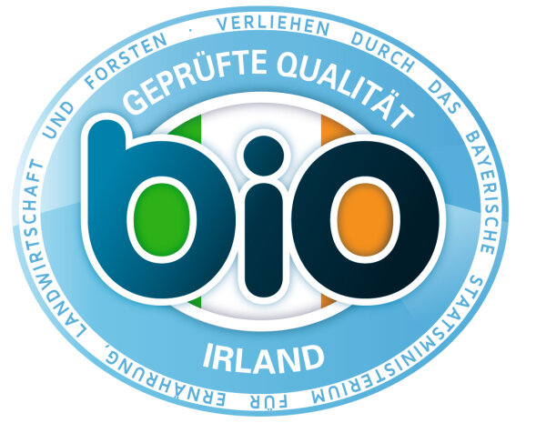 Geprüfte Bio-Qualität – Irland (verliehen durch das Bayerische Staatsministerium für Ernährung, Landwirtschaft und Forsten)