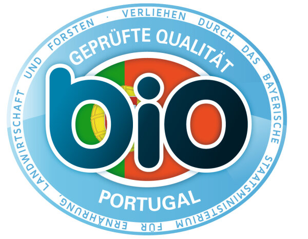 Geprüfte Bio-Qualität – Portugal (verliehen durch das Bayerische Staatsministerium für Ernährung, Landwirtschaft und Forsten)