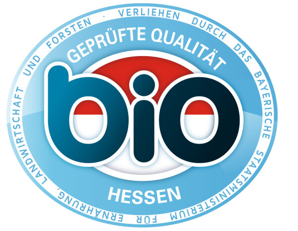 Geprüfte Bio-Qualität – Hessen (verliehen durch das Bayerische Staatsministerium für Ernährung, Landwirtschaft und Forsten)