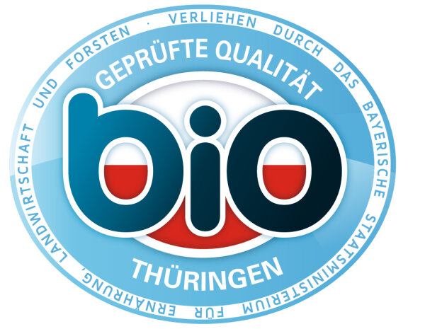 Geprüfte Bio-Qualität – Thüringen (verliehen durch das Bayerische Staatsministerium für Ernährung, Landwirtschaft und Forsten)