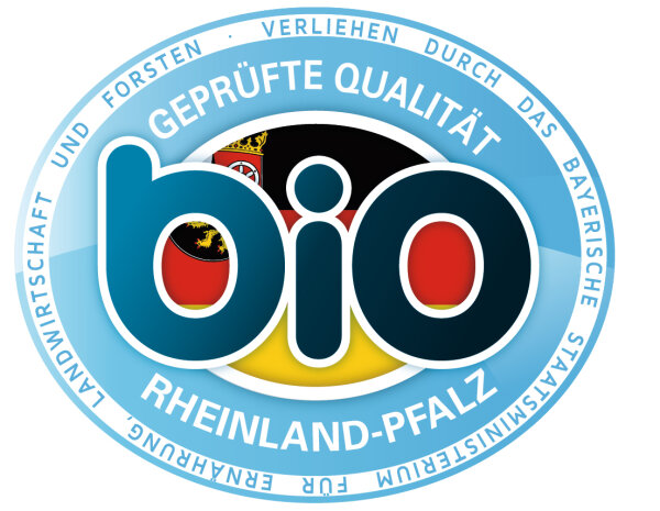 Geprüfte Bio-Qualität – Rheinland-Pfalz (verliehen durch das Bayerische Staatsministerium für Ernährung, Landwirtschaft und Forsten)