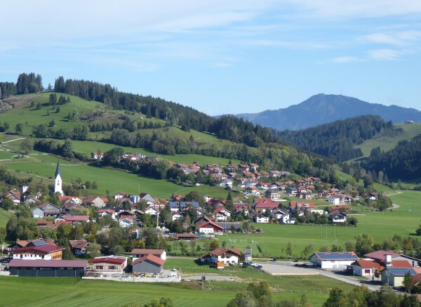 Die Gemeinde Missen-Wilhalms im schwäbischen Landkreis Oberallgäu.