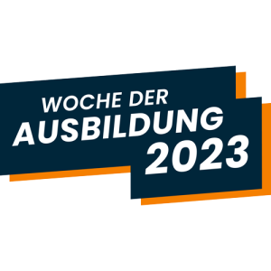 Logo und Schriftzug "Woche der Ausbildung"
