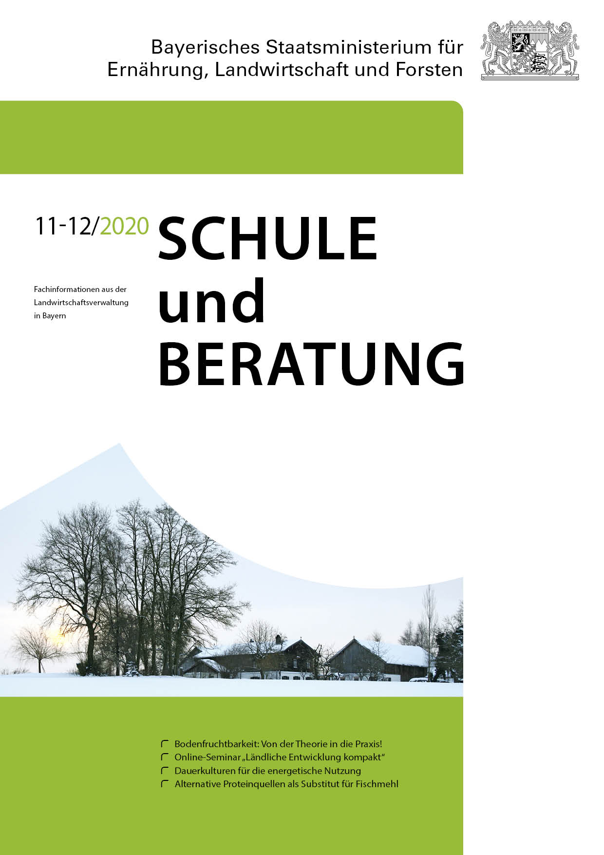 Titel Schule und Beratung Heft 11-12/2020