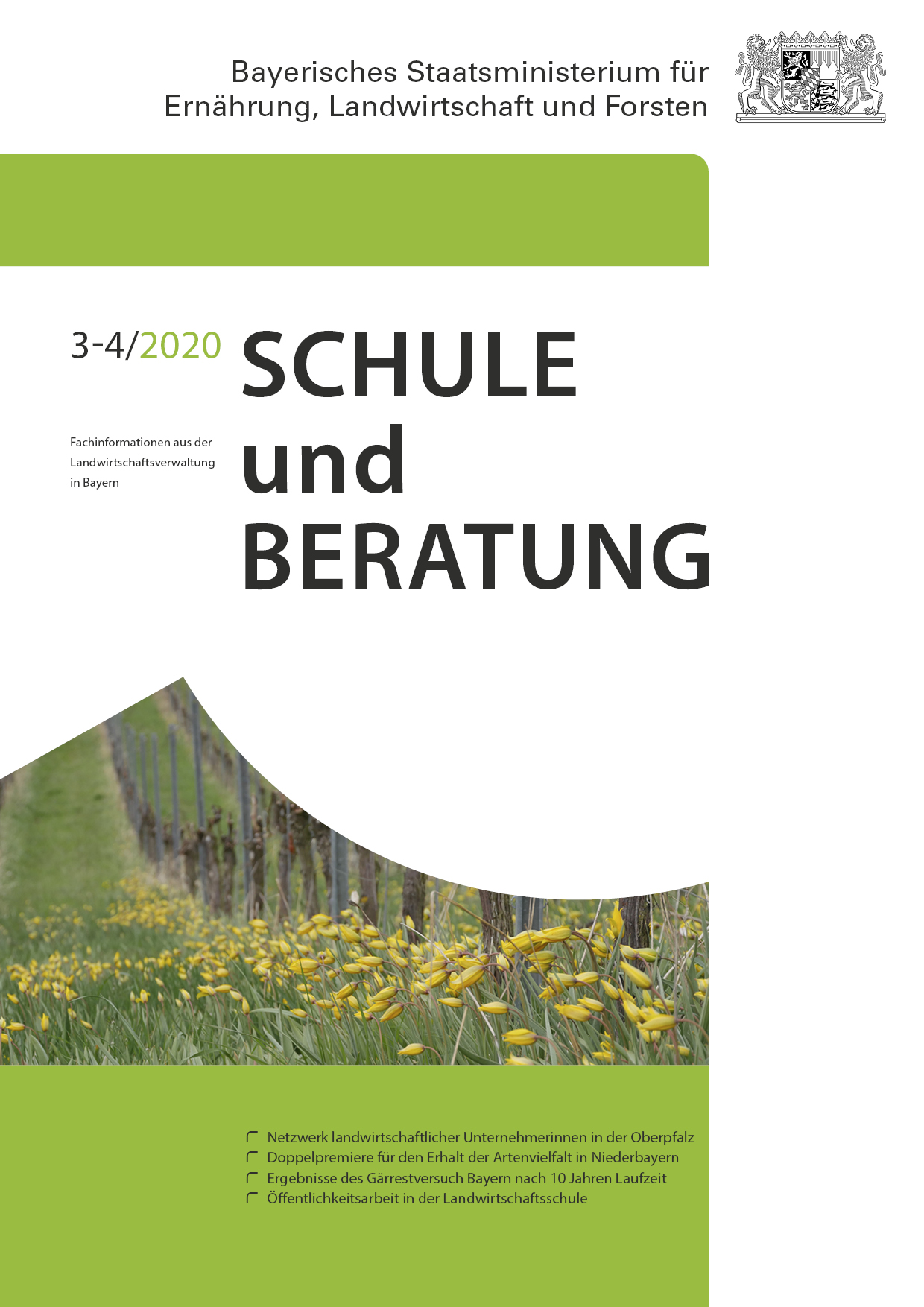 Titel Schule und Beratung Heft 3-4/2020
