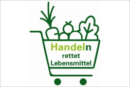 Logo mit Text Handeln rettet Lebensmittel