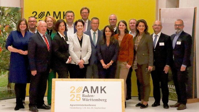 Gruppenbilder der Agrarminister