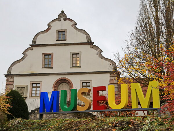 Museumsschriftzug der Herrenmühle in Hammelburg