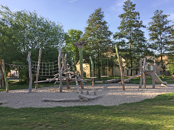 Biberspielplatz und Biberlehrpfad Töging, Foto: Lena Oginski