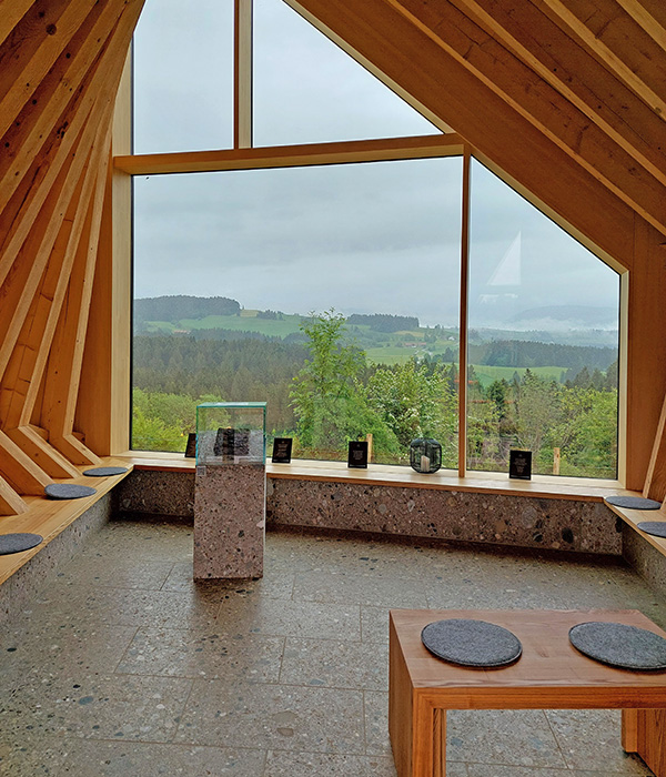 Innenansicht der Kapelle SinnRaum 