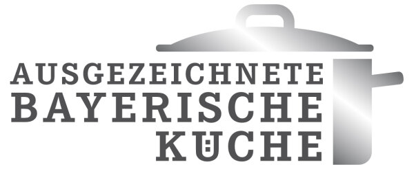 Logo und Schriftzug "Ausgezeichnete Bayerische Küche"