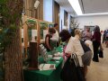 Die Landesanstalt für Wald und Forstwirtschaft präsentiert sich im Veranstaltungssaal