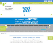 Startseite des Internetauftritts der Agentur für Leben-Mtitel - Produkte aus Bayern (alp Bayner)