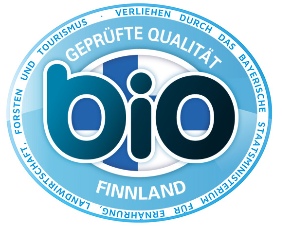 Geprüfte Bio-Qualität – Finnland (verliehen durch das Bayerische Staatsministerium für Ernährung, Landwirtschaft und Forsten)