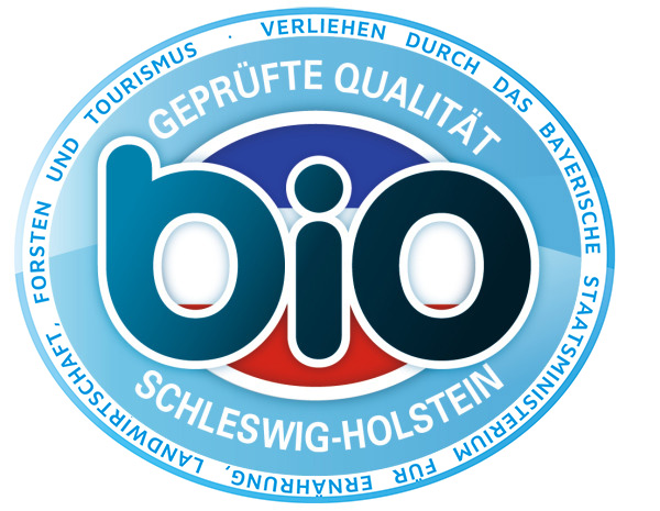 Geprüfte Bio-Qualität – Schleswig-Holstein (verliehen durch das Bayerische Staatsministerium für Ernährung, Landwirtschaft und Forsten)