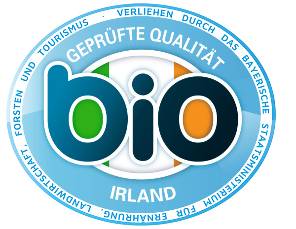 Geprüfte Bio-Qualität – Irland (verliehen durch das Bayerische Staatsministerium für Ernährung, Landwirtschaft und Forsten)