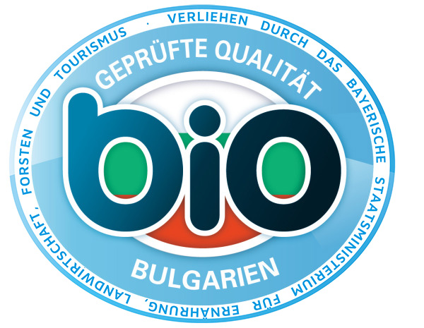 Geprüfte Bio-Qualität – Bulgarien (verliehen durch das Bayerische Staatsministerium für Ernährung, Landwirtschaft und Forsten)