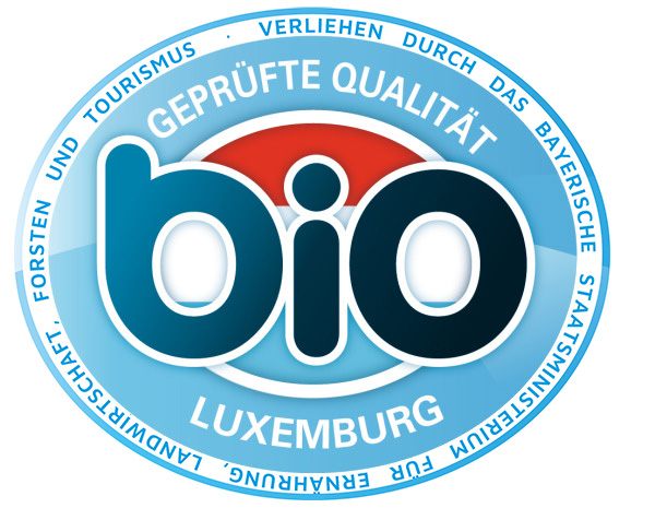 Geprüfte Bio-Qualität – Luxemburg (verliehen durch das Bayerische Staatsministerium für Ernährung, Landwirtschaft und Forsten)