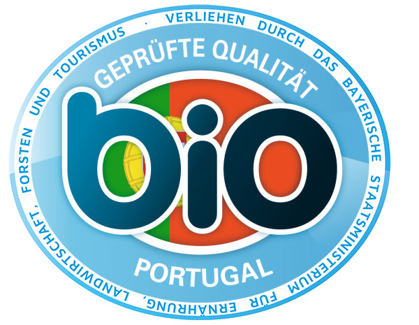 Geprüfte Bio-Qualität – Portugal (verliehen durch das Bayerische Staatsministerium für Ernährung, Landwirtschaft und Forsten)