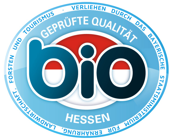 Geprüfte Bio-Qualität – Hessen (verliehen durch das Bayerische Staatsministerium für Ernährung, Landwirtschaft und Forsten)