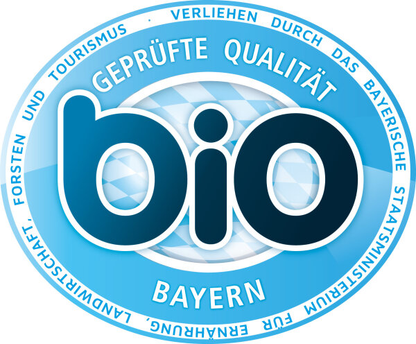 Geprüfte Bio-Qualität – Bayern (verliehen durch das Bayerische Staatsministerium für Ernährung, Landwirtschaft und Forsten)