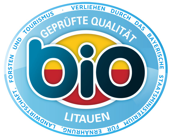 Geprüfte Bio-Qualität – Litauen (verliehen durch das Bayerische Staatsministerium für Ernährung, Landwirtschaft und Forsten)