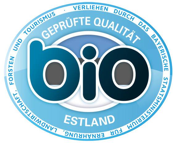 Geprüfte Bio-Qualität – Estland (verliehen durch das Bayerische Staatsministerium für Ernährung, Landwirtschaft und Forsten)