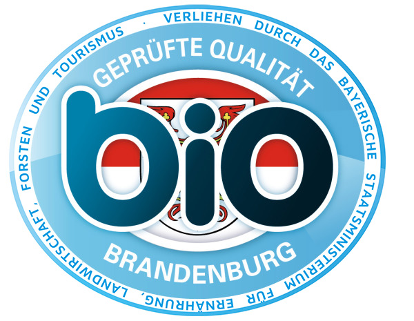 Geprüfte Bio-Qualität – Brandenburg (verliehen durch das Bayerische Staatsministerium für Ernährung, Landwirtschaft und Forsten)