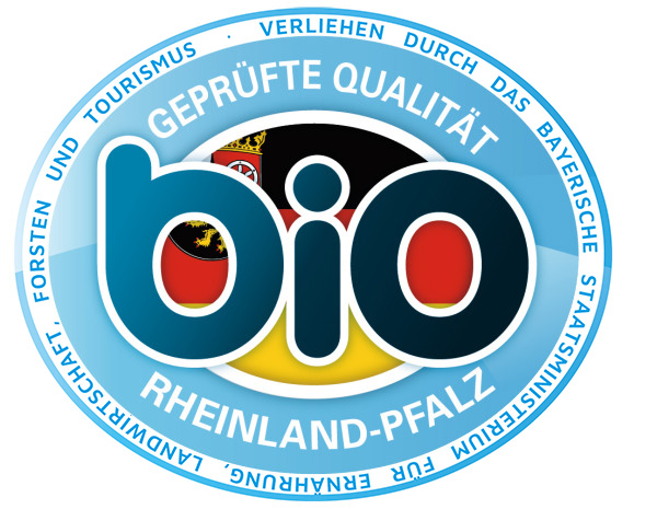 Geprüfte Bio-Qualität – Rheinland-Pfalz (verliehen durch das Bayerische Staatsministerium für Ernährung, Landwirtschaft und Forsten)