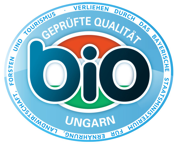 Geprüfte Bio-Qualität – Ungarn (verliehen durch das Bayerische Staatsministerium für Ernährung, Landwirtschaft und Forsten)