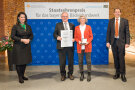 Preisträger Staatsehrenpreis Bäcker mit Ministerin Michaela Kaniber