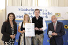 Staatsehrenpreis - Foto mit Preisträger (Foto: Giulia Iannicelli/StMELF)