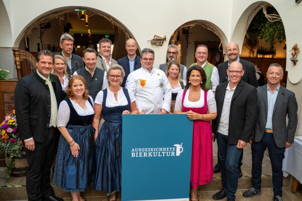 Ausgezeichnete Bierkultur