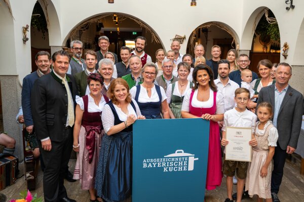 Ausgezeichnete Bayerische Küche