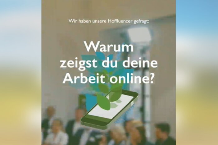 Hoffluencer: Warum zeigst du deine Arbeit online?