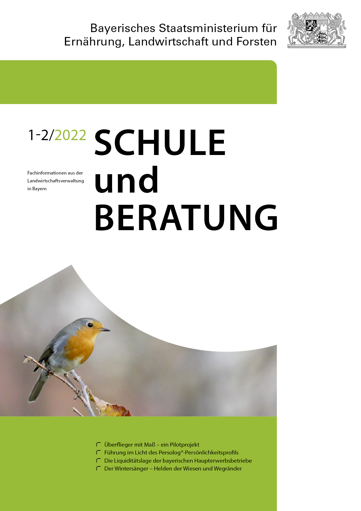 Titelbild Schule und Beratung 01/02 2022