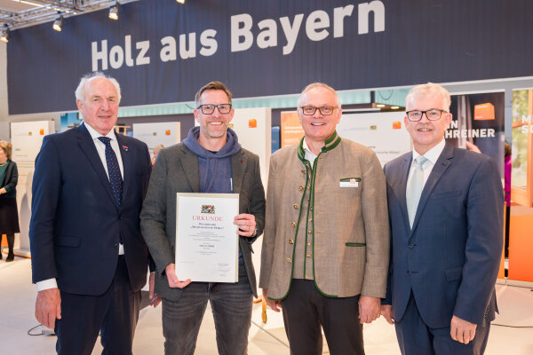 Schreinerpreis 2024 - Peter Graf aus Raisting, Landkreis Weilheim-Schongau