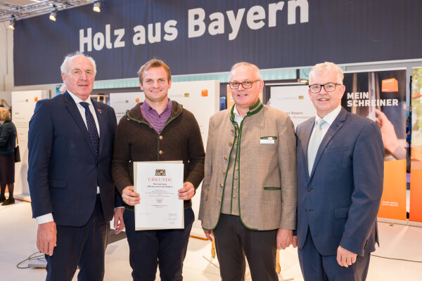 Schreinerpreis 2024 - Markus Gruber aus Gaißach, Landkreis Bad Tölz-Wolfratshausen 