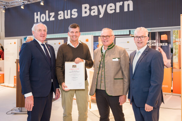 Schreinerpreis 2024 - Andreas Weidmann aus Neuburg an der Donau 
