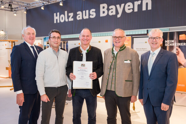 Schreinerpreis 2024 - Alexander Spreitzer aus Reichenberg, Landkreis Cham 