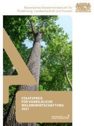 Staatspreis 2021 vorbildliche Waldbewirtschaftung - Titelbild der Broschüre