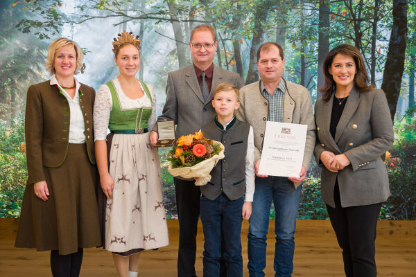 Staatspreis für vorbildliche Waldbewirtschaftung 2023 - Alexander und Herbert Riepl GbR