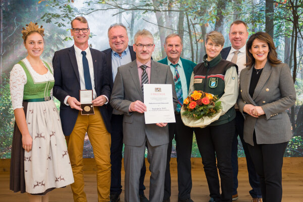 Staatspreis für vorbildliche Waldbewirtschaftung 2023 - Jagdgenossenschaft Bubenreuth