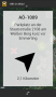 Das Bild zeigt den Navigationshinweis der App.